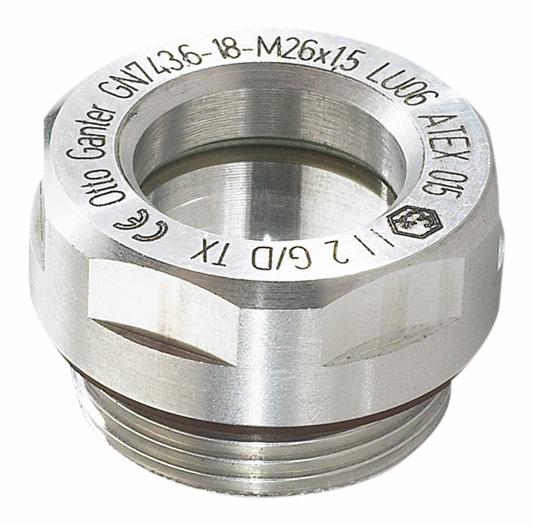 E+G GN 743.6 Oliestandsglas