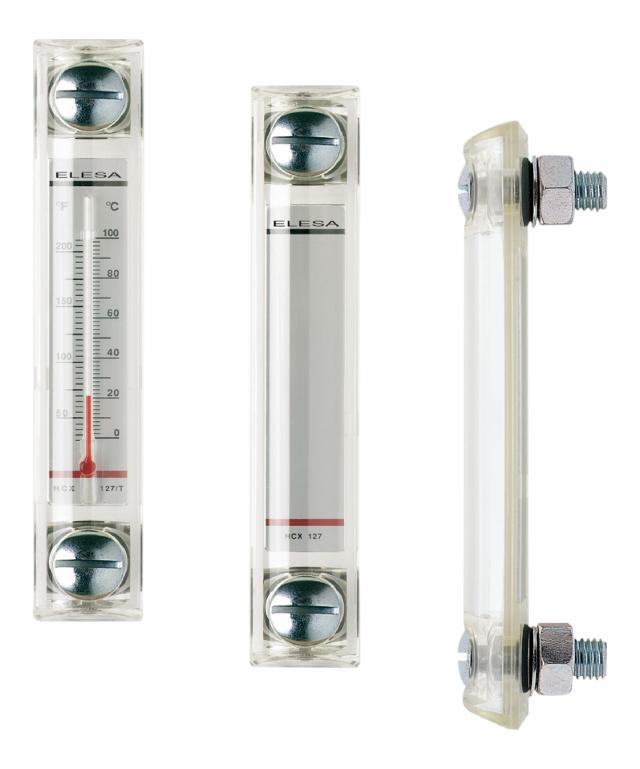 E+G HCX-AR Søjle oliestandsglas